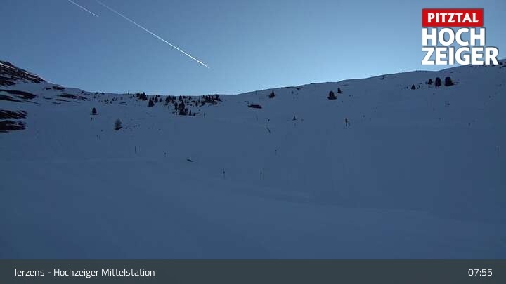 Archiv Foto Webcam Jerzens - Hochzeiger Mittelstation