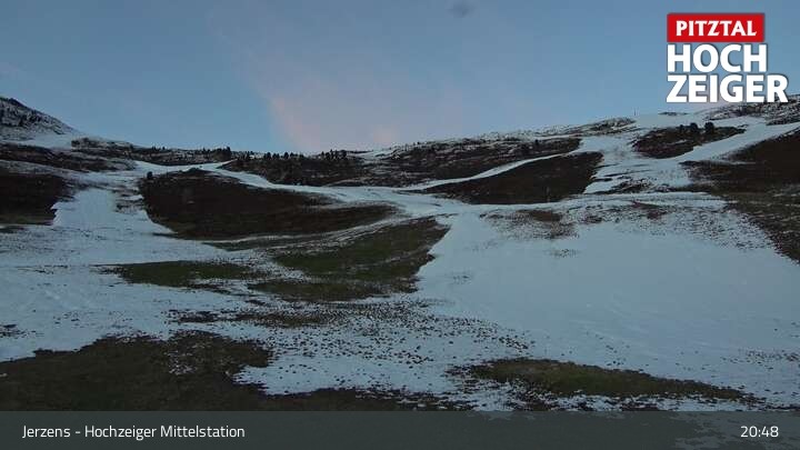 Archiv Foto Webcam Jerzens - Hochzeiger Mittelstation