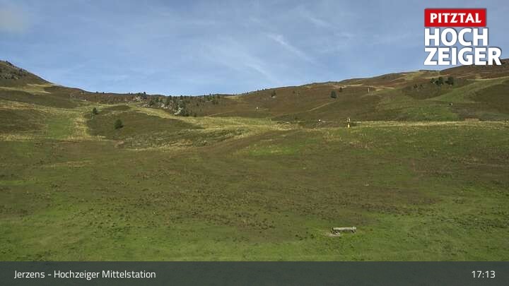 Archiv Foto Webcam Jerzens - Hochzeiger Mittelstation