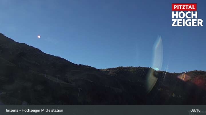 Archived image Webcam Jerzens - Hochzeiger Mittelstation