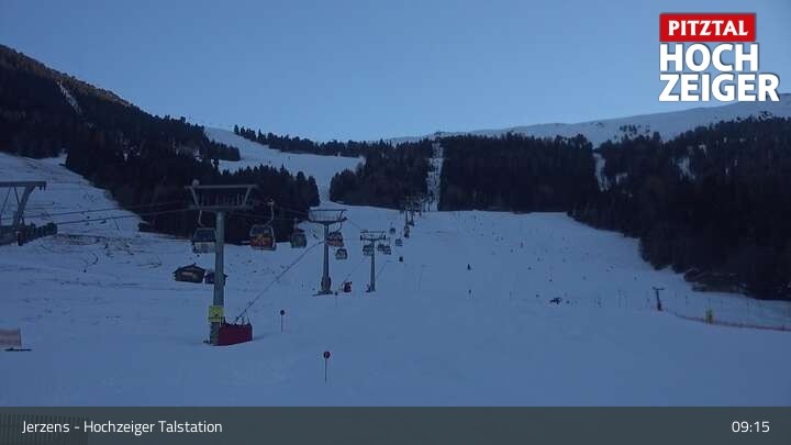 Archiv Foto Webcam Jerzens - Hochzeiger Talstation