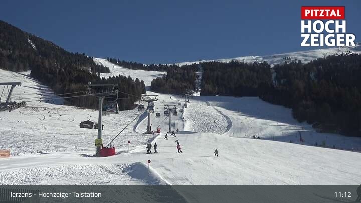 Archiv Foto Webcam Jerzens - Hochzeiger Talstation