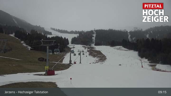 Archiv Foto Webcam Jerzens - Hochzeiger Talstation