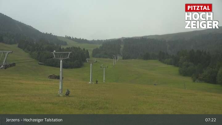 Archiv Foto Webcam Jerzens - Hochzeiger Talstation