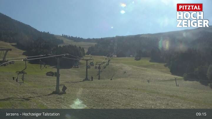 Archiv Foto Webcam Jerzens - Hochzeiger Talstation