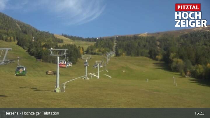 Archiv Foto Webcam Jerzens - Hochzeiger Talstation