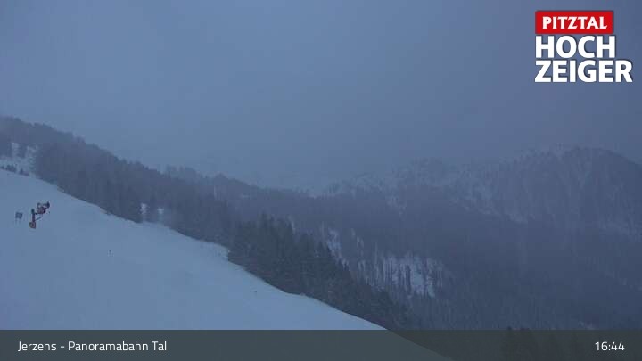 Archiv Foto Webcam Jerzens - Zirbenbahn Bergstation