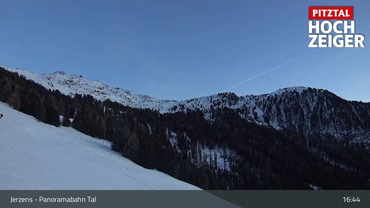 Archiv Foto Webcam Jerzens - Zirbenbahn Bergstation