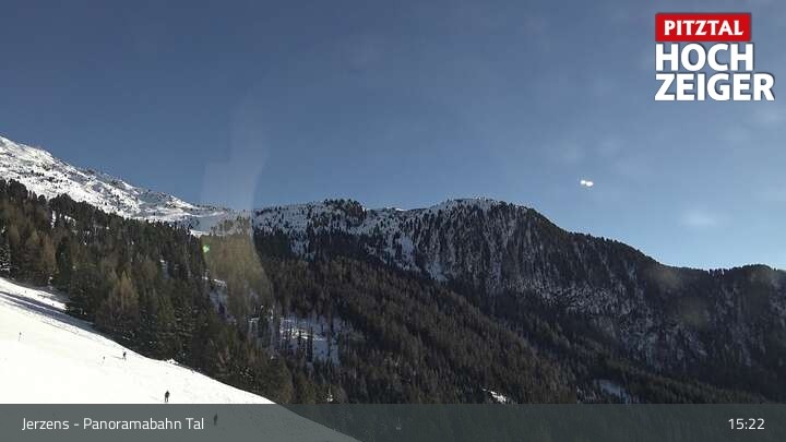 Archiv Foto Webcam Jerzens - Zirbenbahn Bergstation