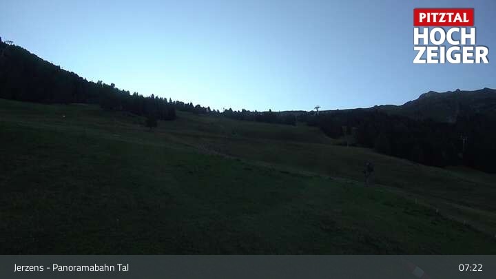 Archiv Foto Webcam Jerzens - Zirbenbahn Bergstation