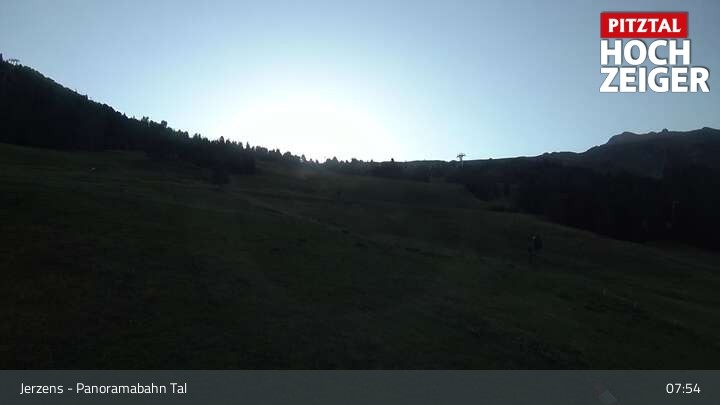 Archiv Foto Webcam Jerzens - Zirbenbahn Bergstation