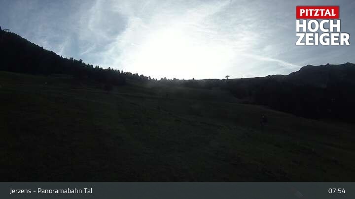 Archiv Foto Webcam Jerzens - Zirbenbahn Bergstation