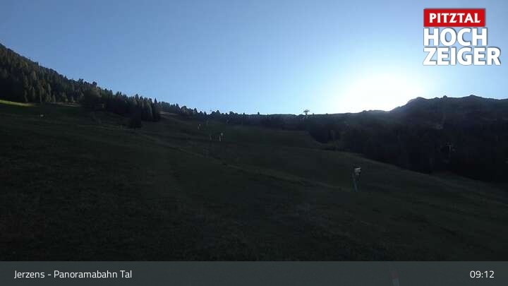 Archiv Foto Webcam Jerzens - Zirbenbahn Bergstation