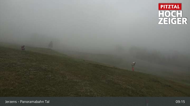 Archiv Foto Webcam Jerzens - Zirbenbahn Bergstation