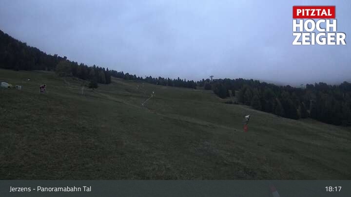 Archiv Foto Webcam Jerzens - Zirbenbahn Bergstation