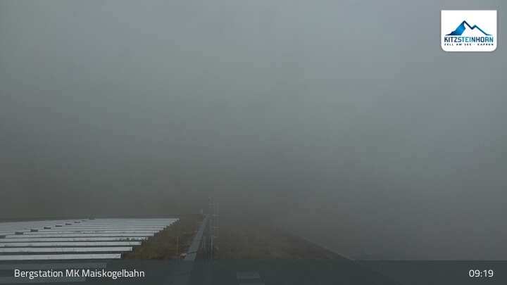 Archiv Foto Webcam Kaprun: Blick von der Bergstation Maiskogelbahn