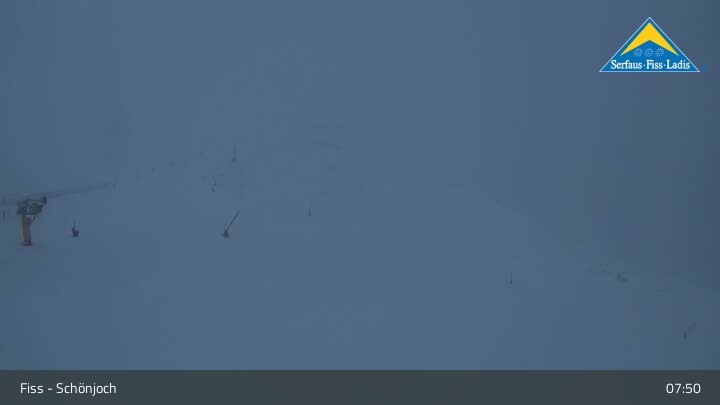 Archiv Foto Webcam Fiss: Schönjochbahn