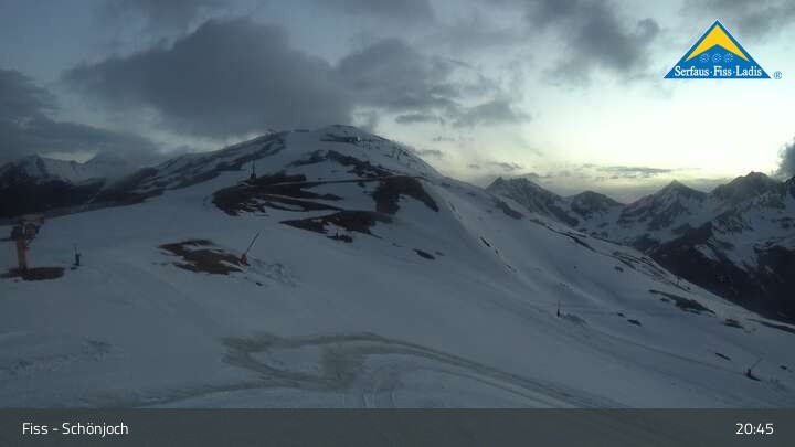 Archiv Foto Webcam Fiss: Schönjochbahn
