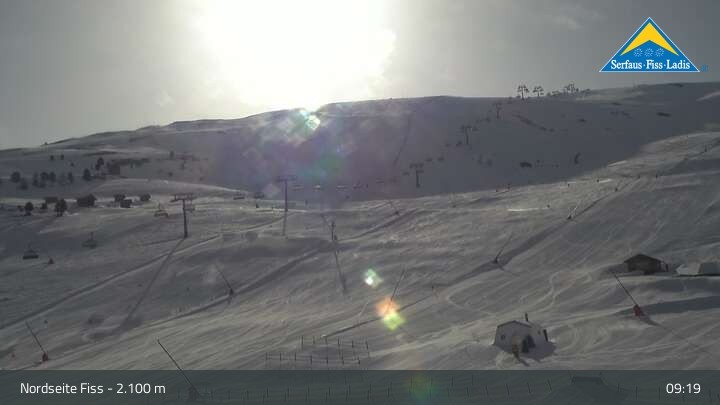 Archiv Foto Webcam Fiss in Tirol