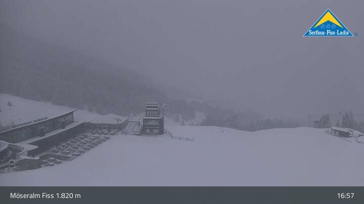 Archived image Webcam Mountain restaurant Möseralm and Funpark