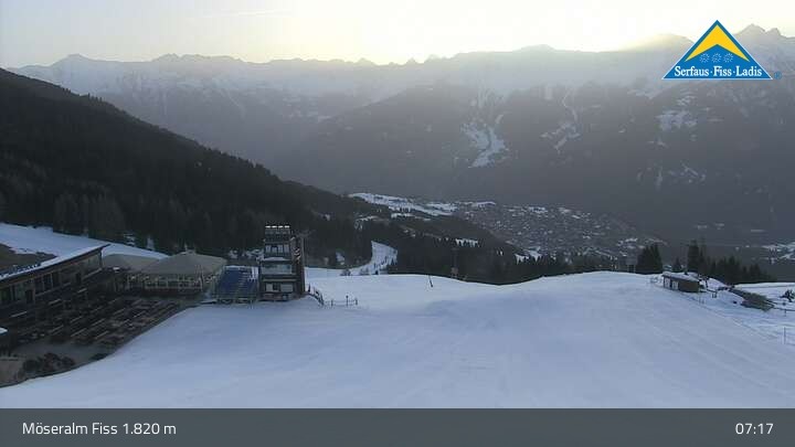 Archiv Foto Webcam Fiss: Sommer Funpark auf der Möseralm