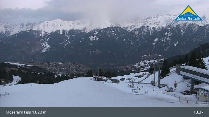 Archiv Foto Webcam Fiss: Sommer Funpark auf der Möseralm