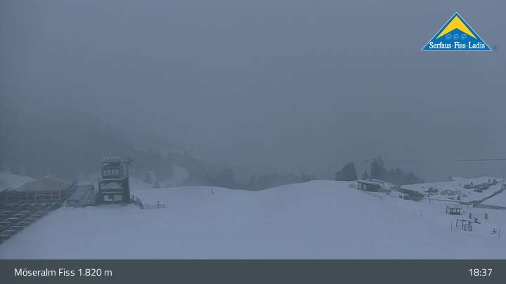 Archived image Webcam Mountain restaurant Möseralm and Funpark