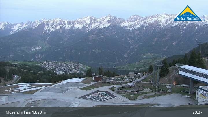 Archiv Foto Webcam Fiss: Sommer Funpark auf der Möseralm