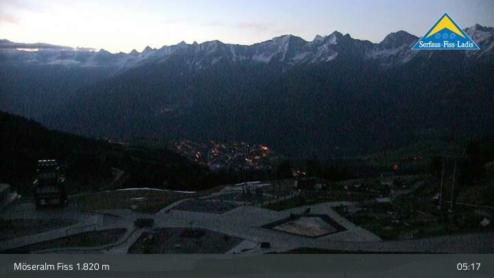 Archiv Foto Webcam Fiss: Sommer Funpark auf der Möseralm