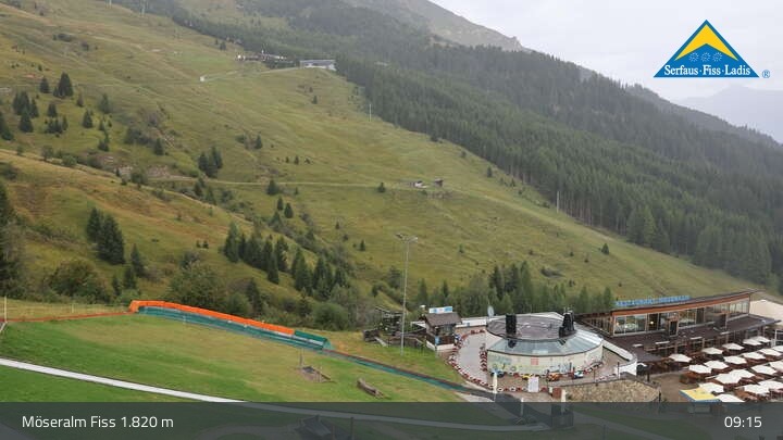 Archiv Foto Webcam Fiss: Sommer Funpark auf der Möseralm