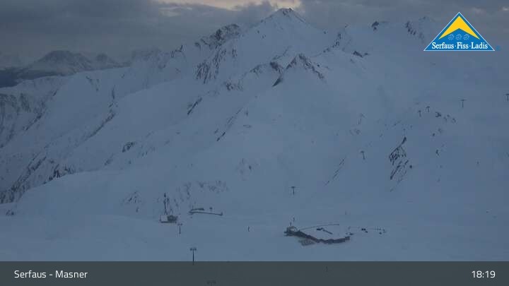 Archiv Foto Webcam Masnerkopf Serfaus