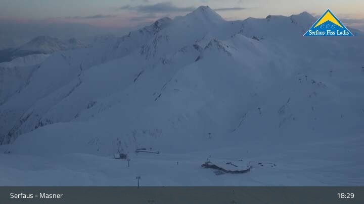 Archiv Foto Webcam Masnerkopf Serfaus