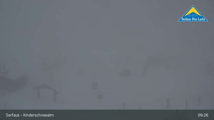 Archiv Foto Webcam Serfaus: Kinderschneealm