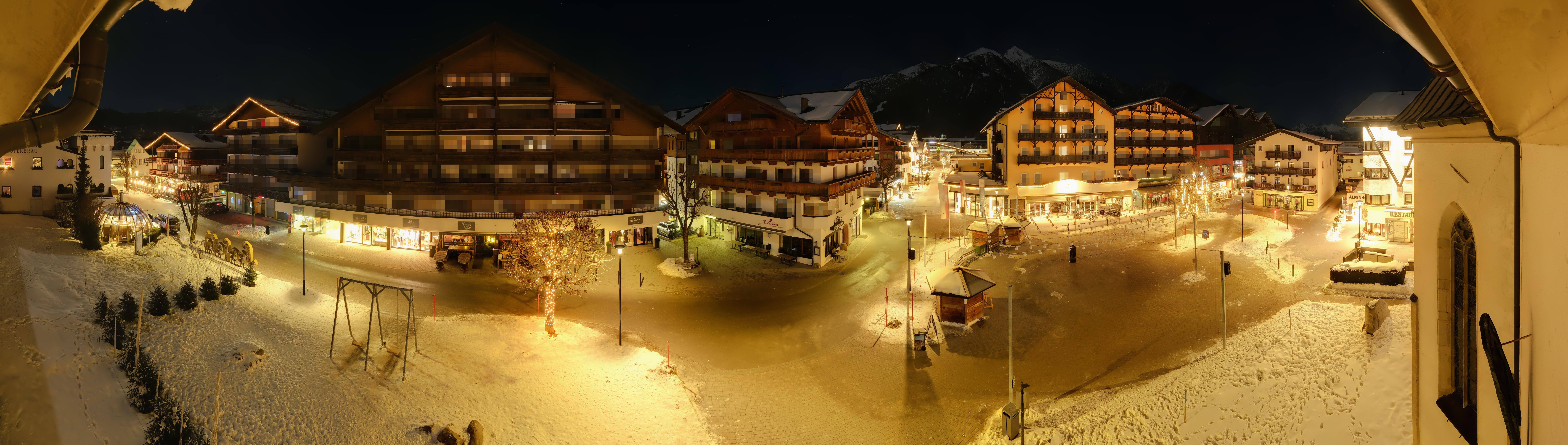 Archived image Webcam Village square, Seefeld