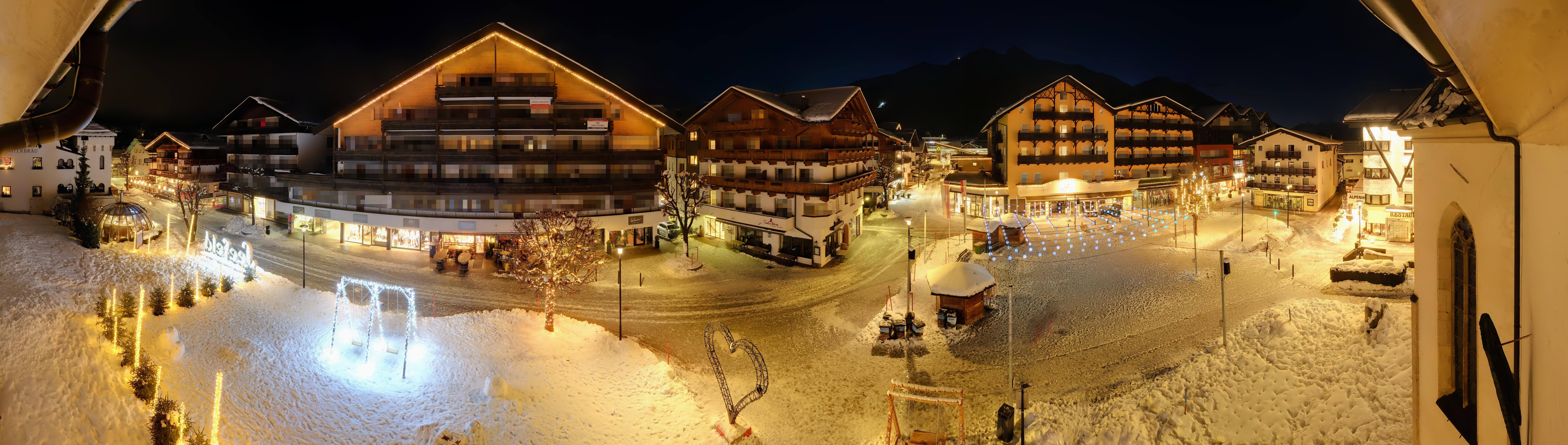 Archived image Webcam Village square, Seefeld