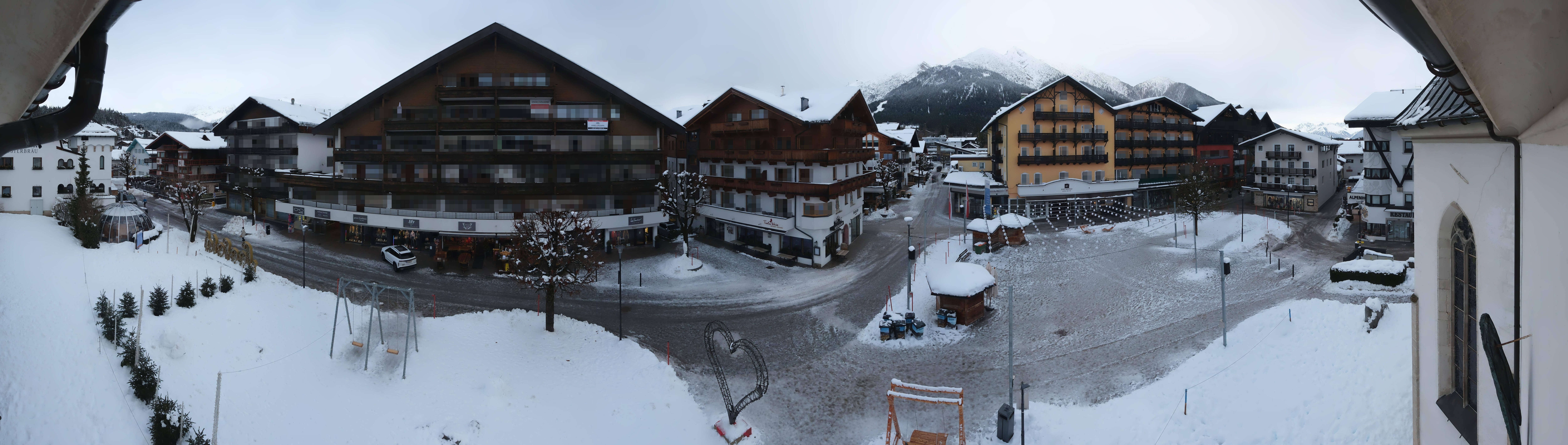 Archived image Webcam Village square, Seefeld