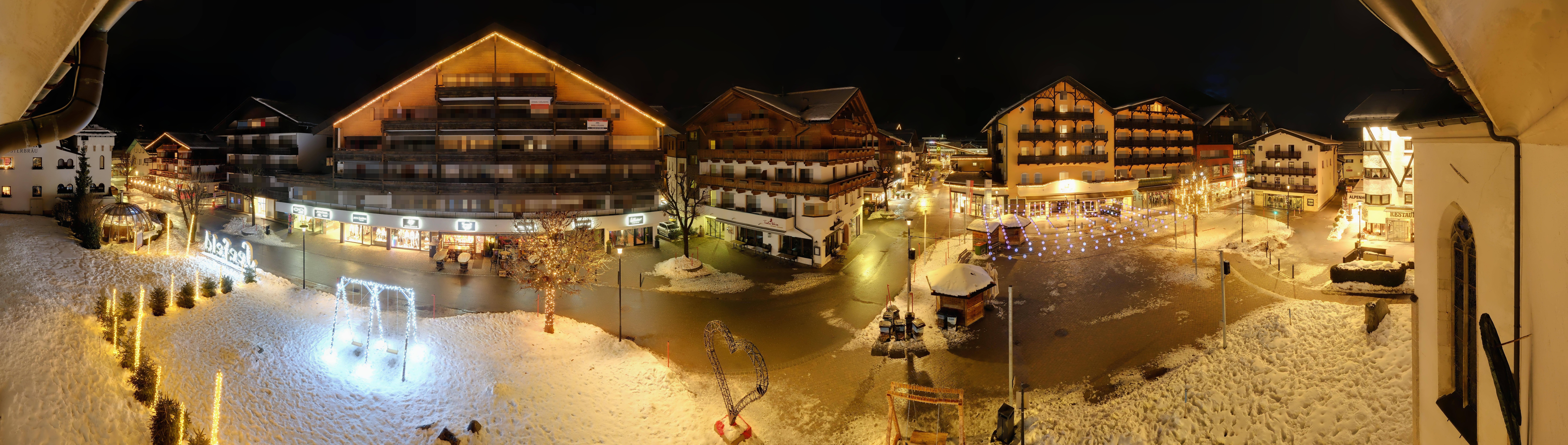 Archived image Webcam Village square, Seefeld