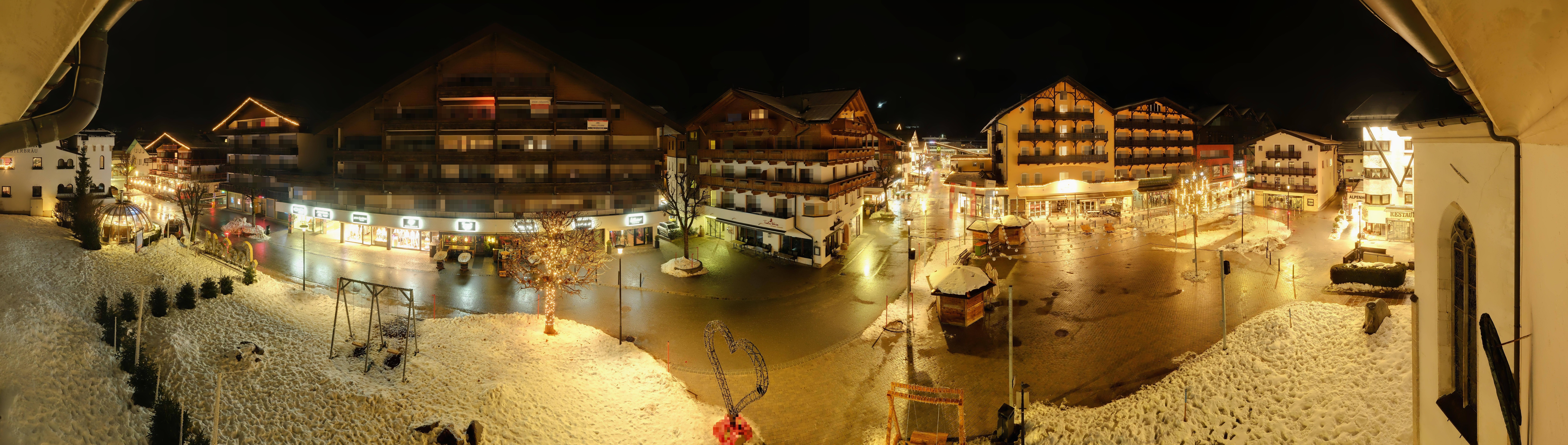 Archived image Webcam Village square, Seefeld