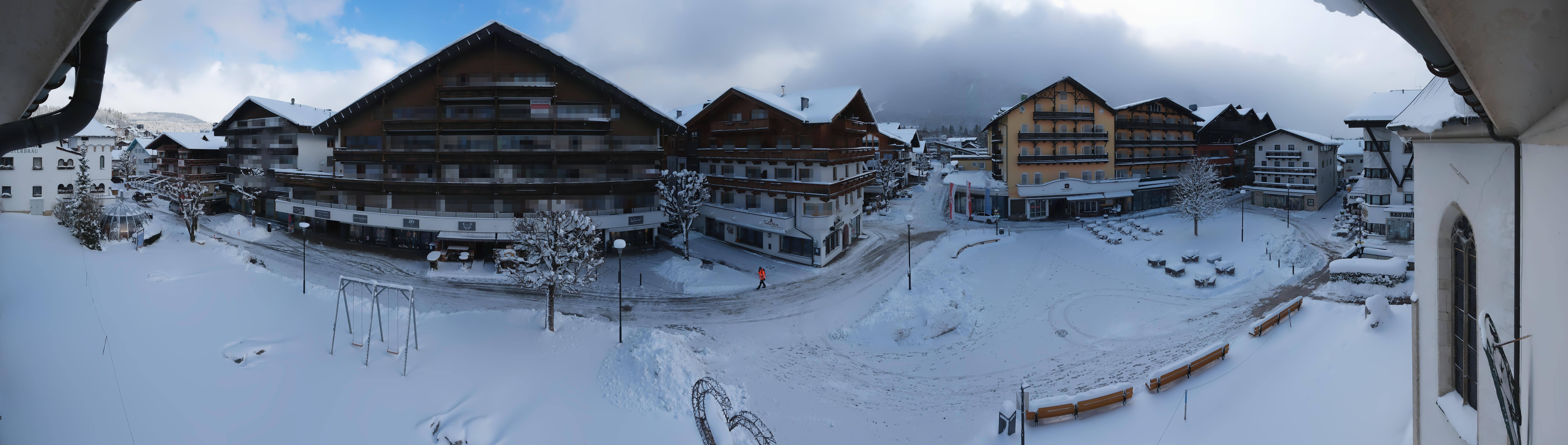 Archived image Webcam Village square, Seefeld