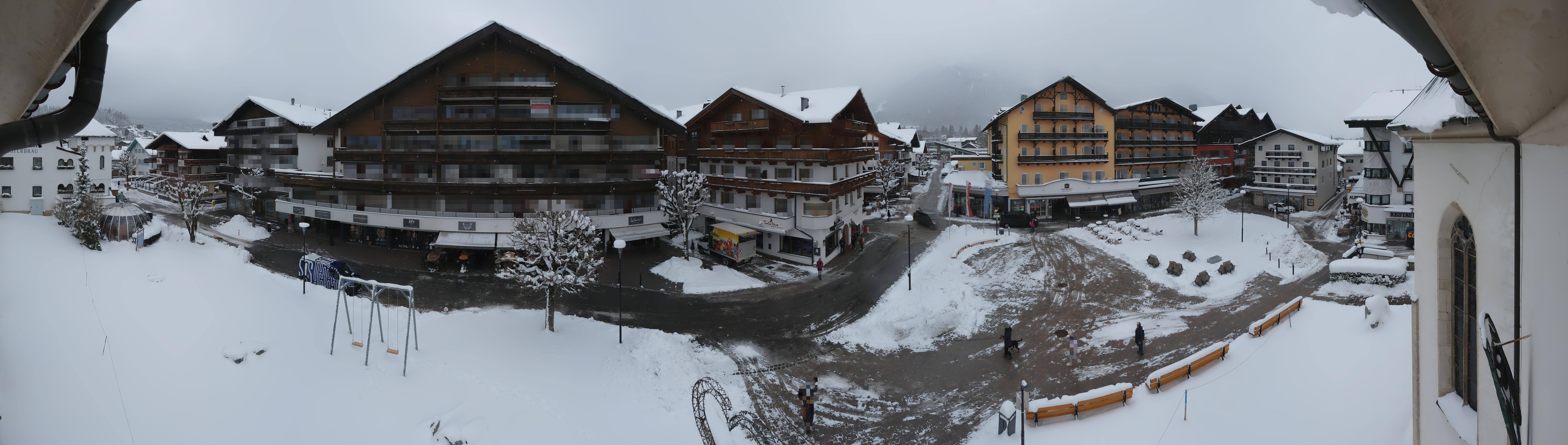 Archived image Webcam Village square, Seefeld