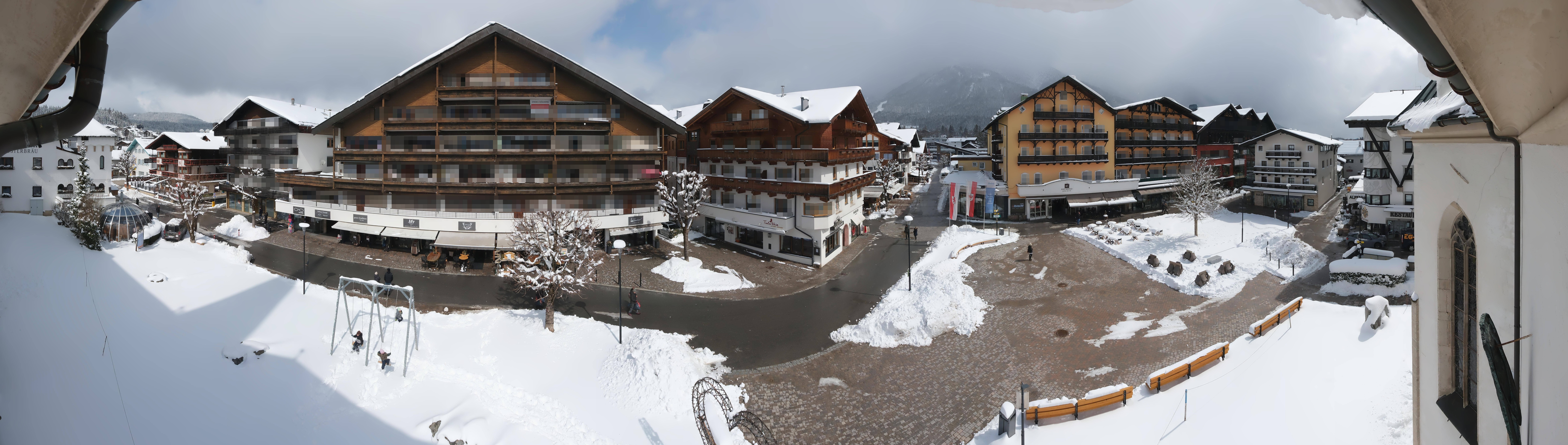 Archived image Webcam Village square, Seefeld