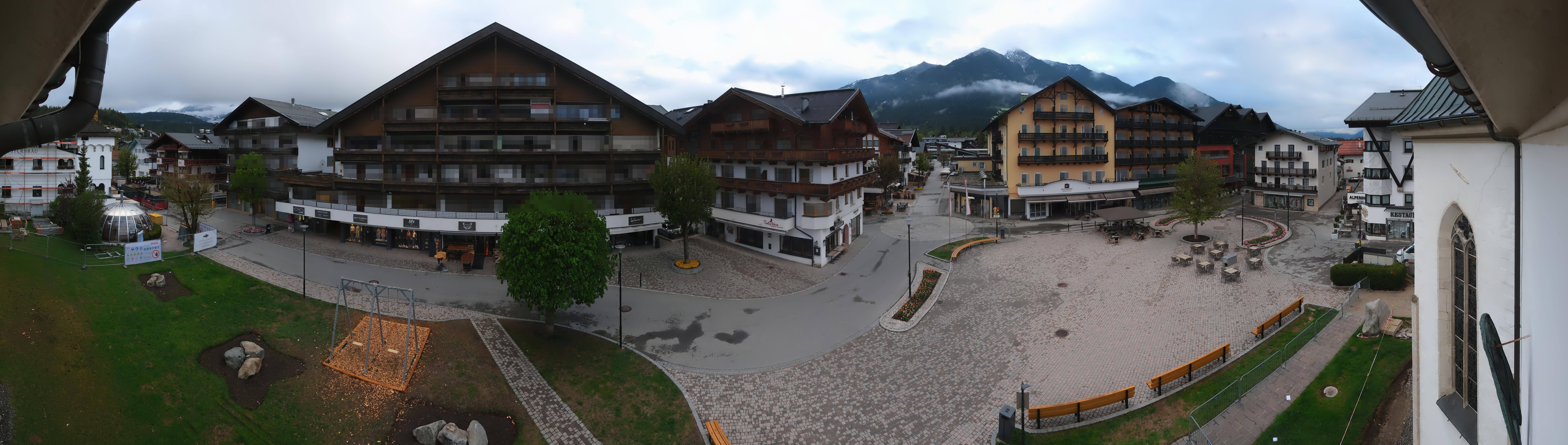 Archived image Webcam Village square, Seefeld