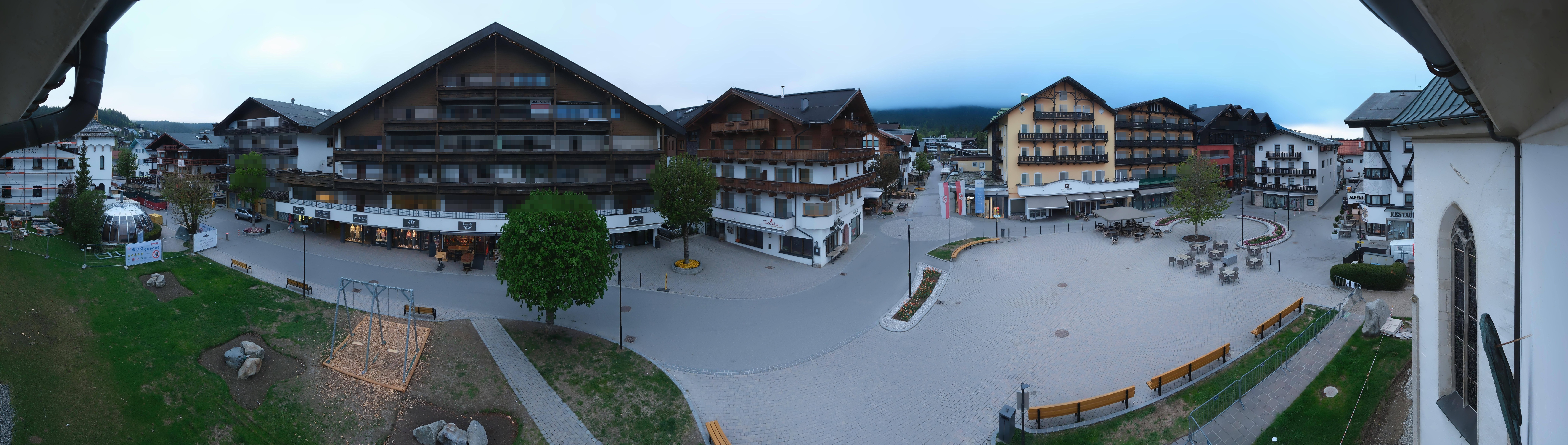 Archived image Webcam Village square, Seefeld