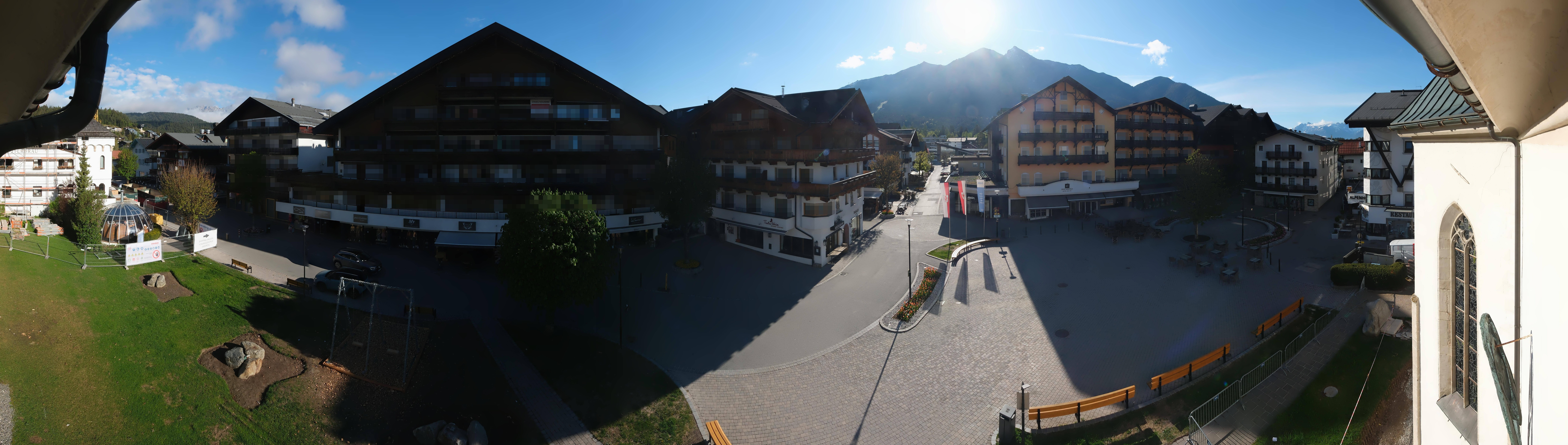 Archived image Webcam Village square, Seefeld