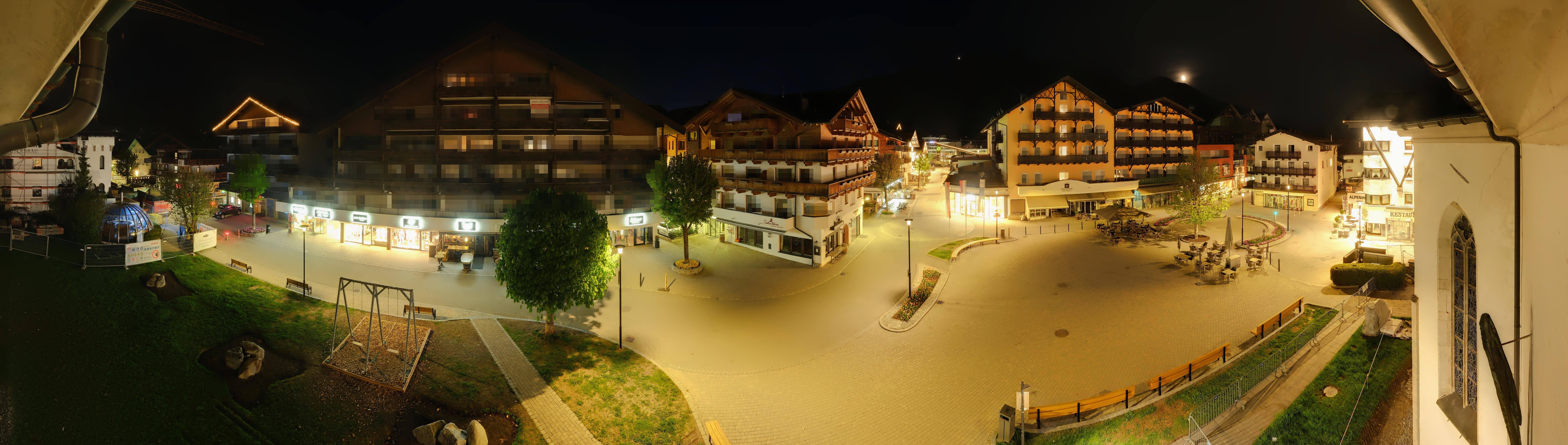 Archiv Foto Webcam Dorfplatz, Seefeld in Tirol
