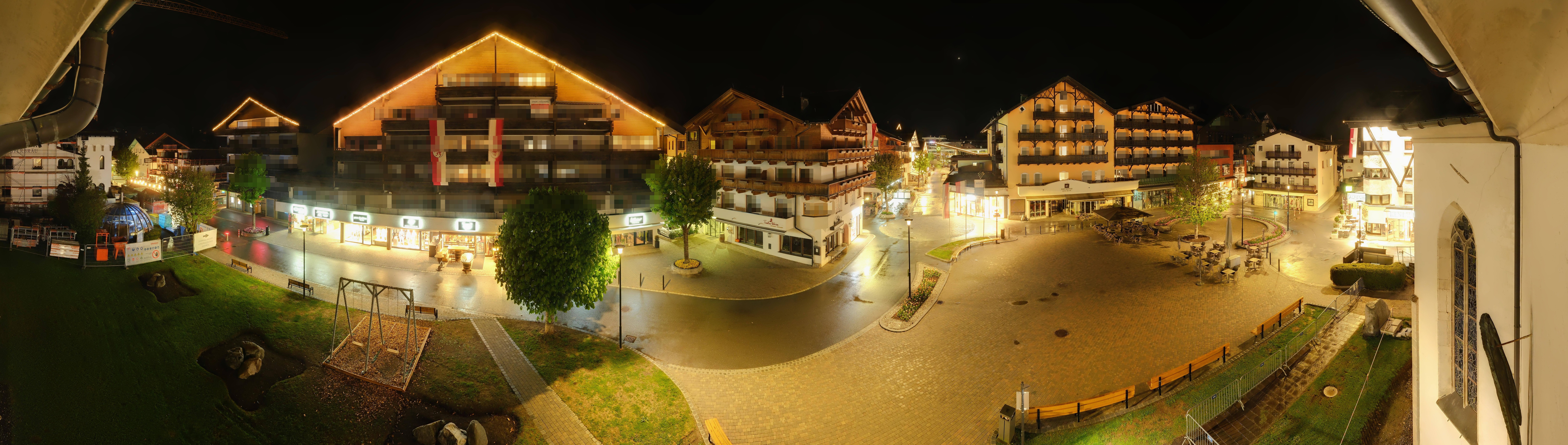 Archiv Foto Webcam Dorfplatz, Seefeld in Tirol