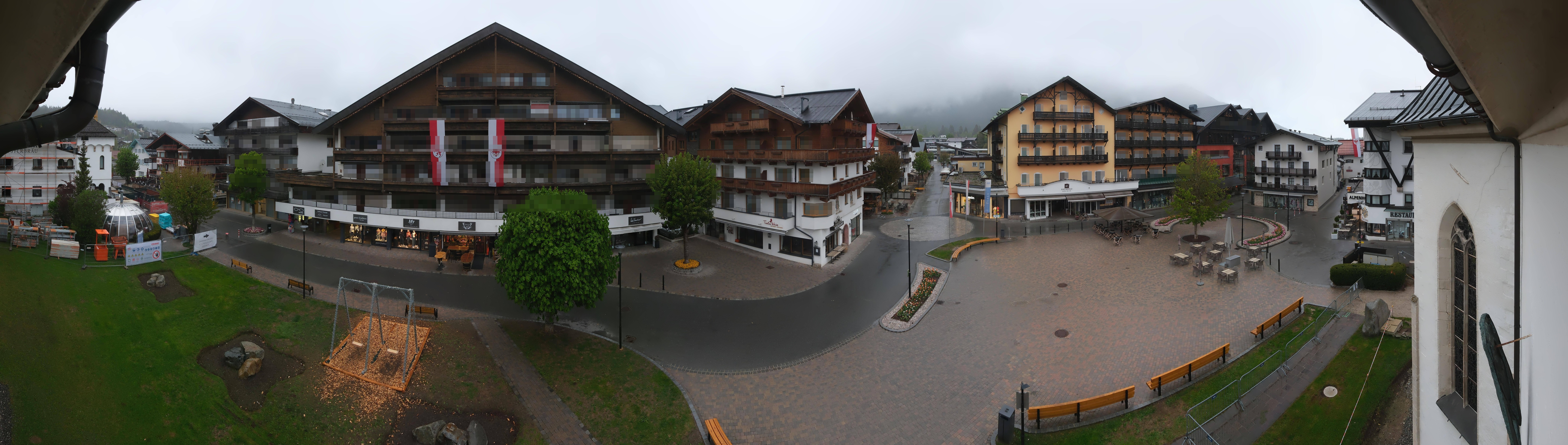 Archiv Foto Webcam Dorfplatz, Seefeld in Tirol
