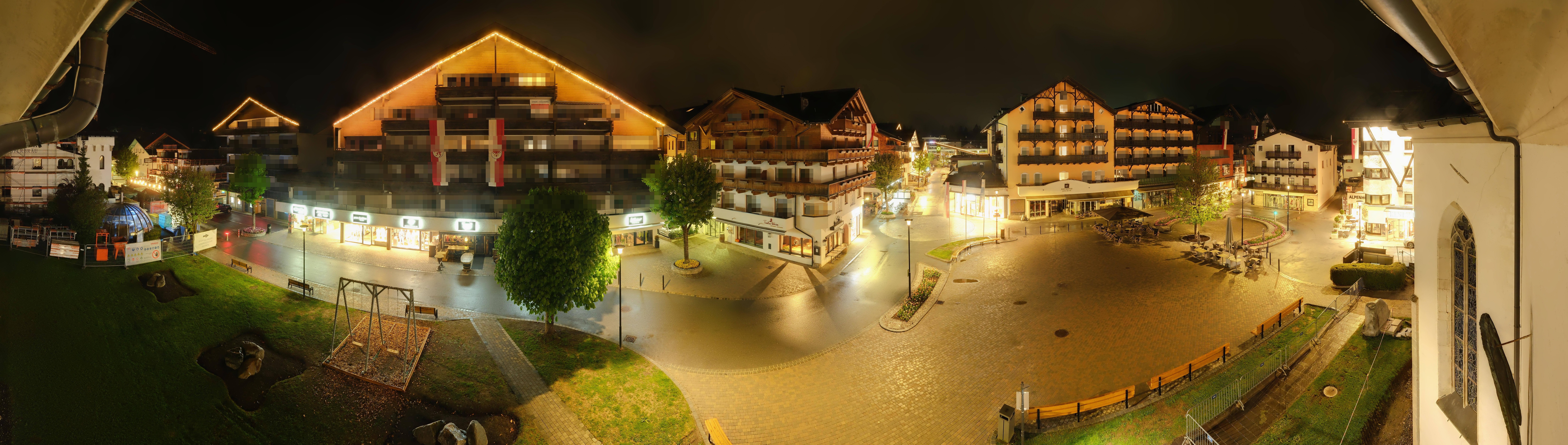 Archiv Foto Webcam Dorfplatz, Seefeld in Tirol