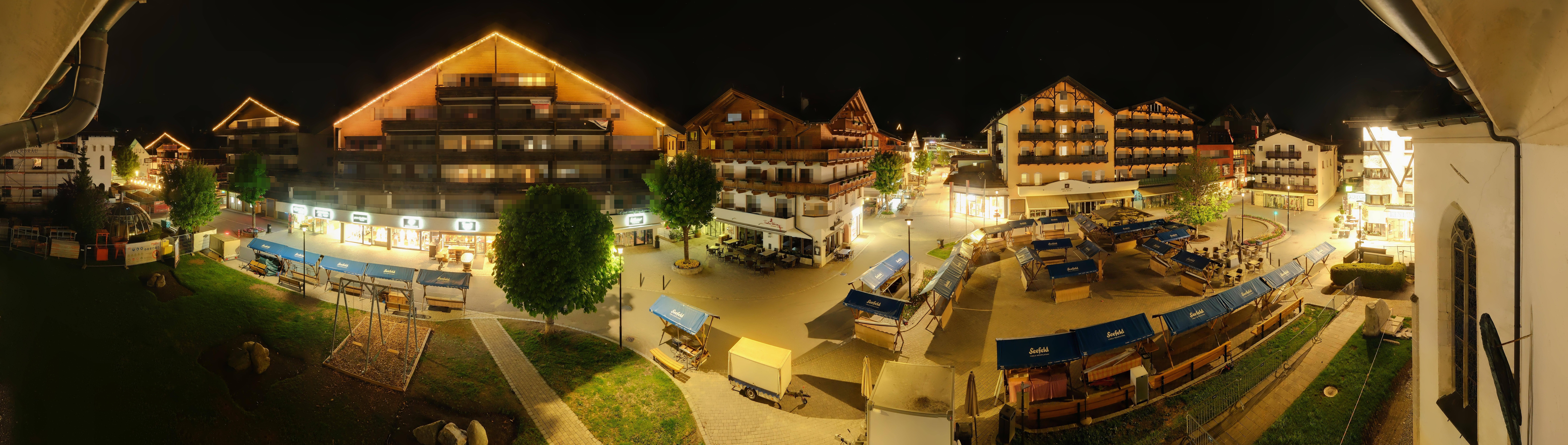 Archiv Foto Webcam Dorfplatz, Seefeld in Tirol