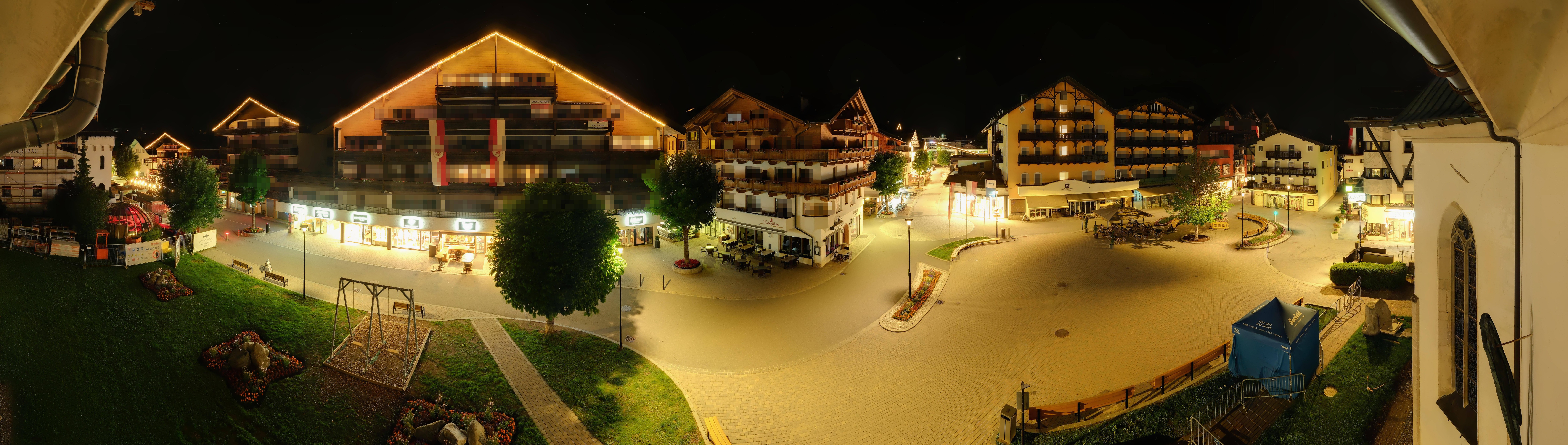 Archived image Webcam Village square, Seefeld